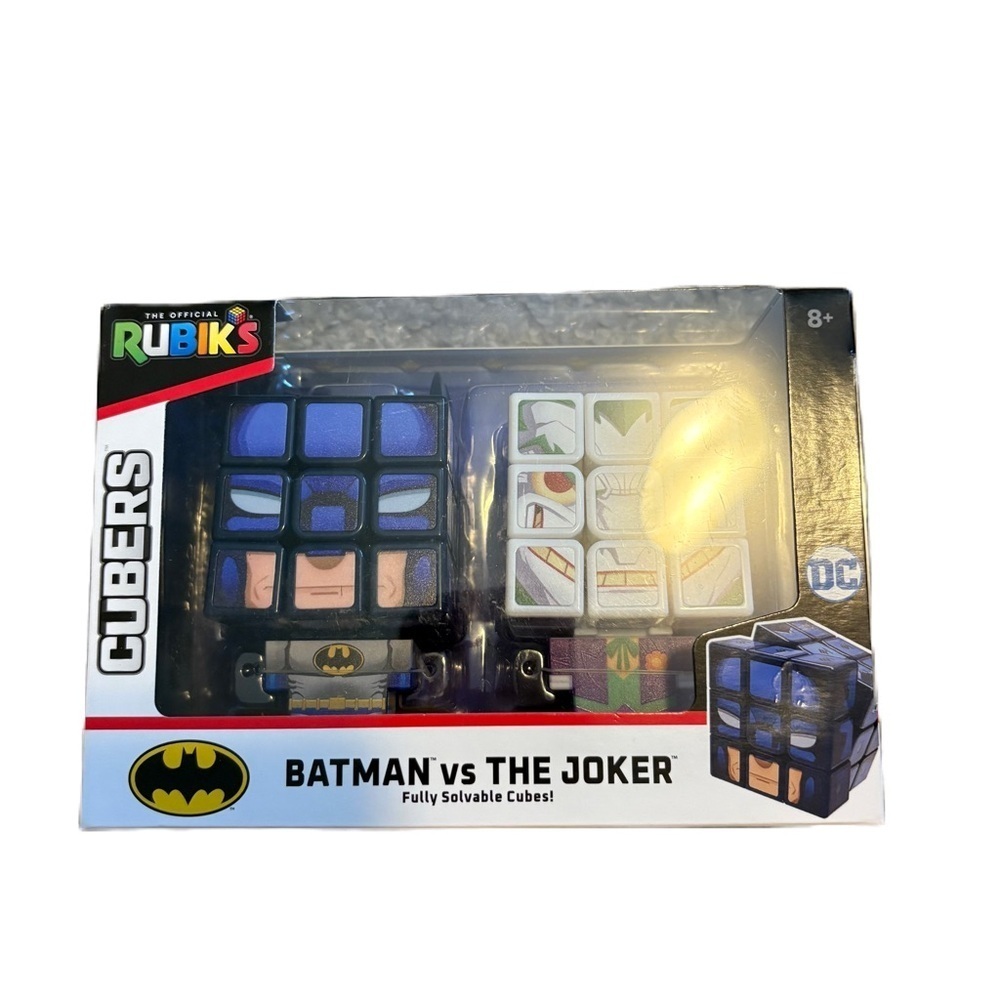 Rubik’s Cube, Batman & Joker Cubers NEW Action Figures Game